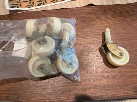 Photo of free Set of 8 casters (Abington, near Library) #1