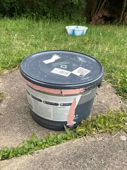 Photo of free Full tub of matte pink paint (Hollingbury, BN1) #2