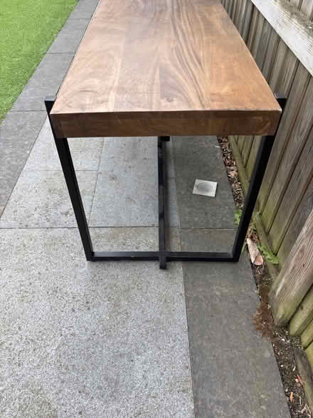 Photo of free Wood and metal bench (Putney SW15) #2