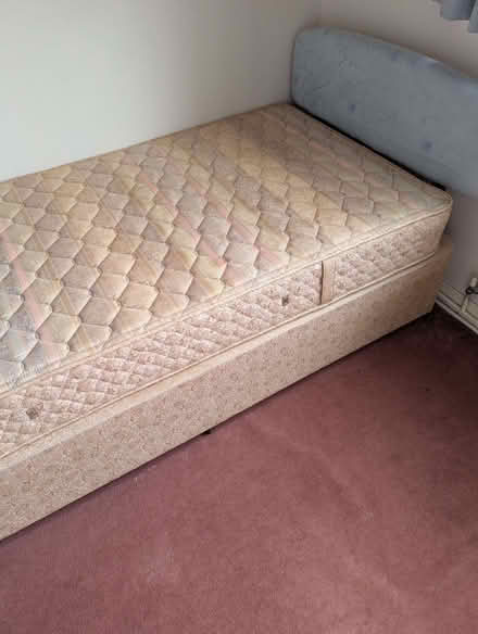 Photo of free Single divan bed (Harlaxton NG32) #2