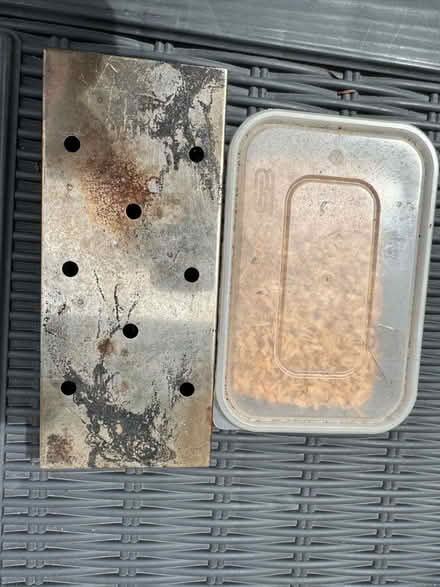 Photo of free Weber BBQ smoker box and wood chips (Gayton CH60) #1