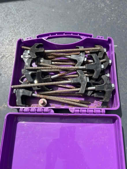 Photo of free Caravan / motor home awning screw in pegs (Burridge SO31) #2
