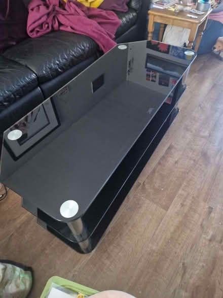 Photo of free Glass TV unit (Dunfermline KY11) #2