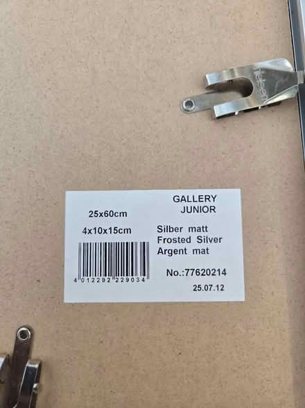 Photo of free Silver metal photo frame (Emerson Valley MK4) #4