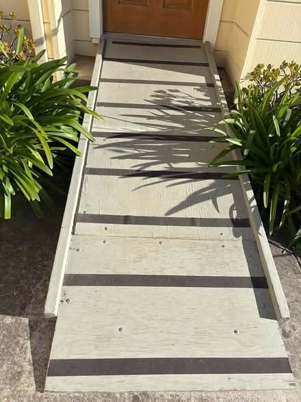 Photo of free RAMP for using wheelchairs/walkers (Mary and Homestead, Sunnyvale) #3