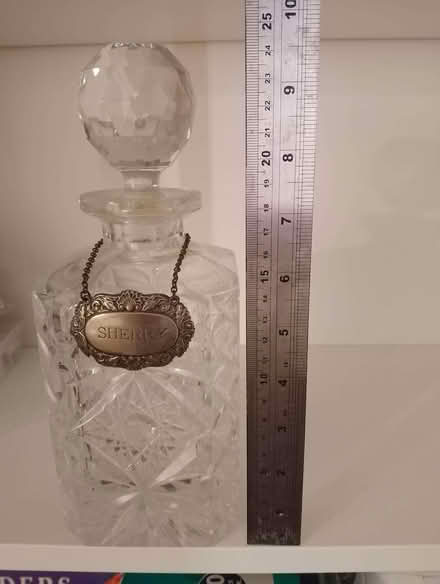 Photo of free Vintage cut glass decanter (South Woodford E18) #3