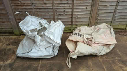 Photo of free Large rubble bags x 2 (Pittville GL50) #1