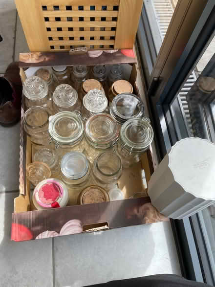 Photo of free Variety of glass and pot storage jars (Harrogate HG2) #1