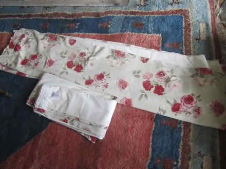 Photo of free pair Next floral print curtains (Finchley N12) #1