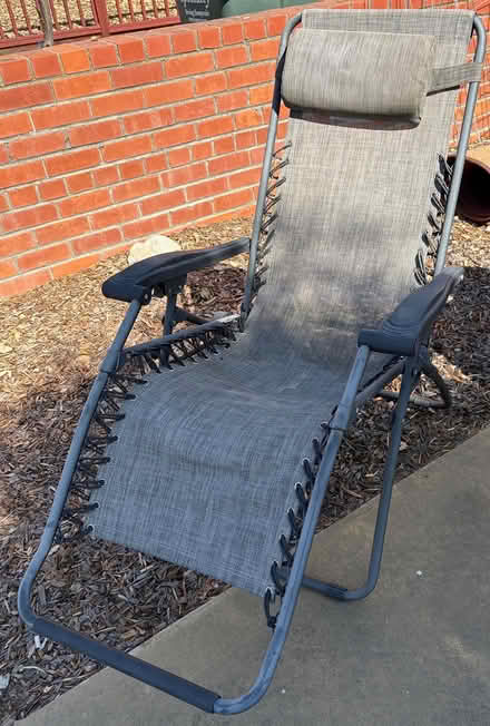 Photo of free Lounge chair (Downtown Sunnyvale) #1