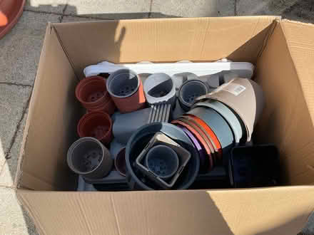 Photo of free Used plant pots assorted (Little Clacton CO16) #1