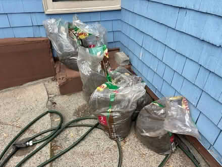 Photo of free 6 heavy bags of soil (Roxbury) #1