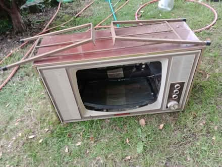 Photo of free Very old TV shell with stand (CT4) #1
