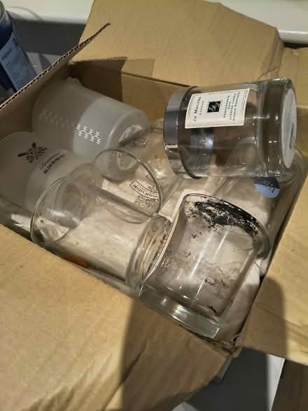 Photo of free Empty Glass Candle Holders (East Hill DA1) #1