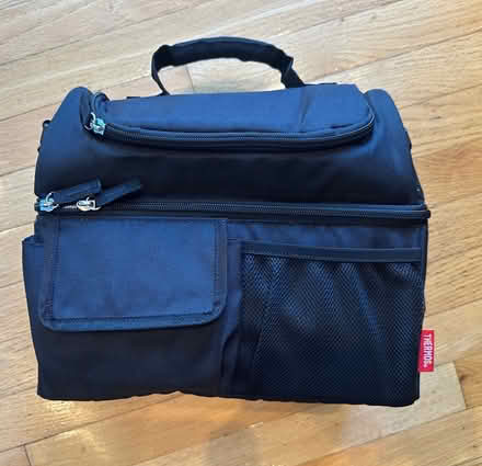 Photo of free Large black thermos lunch box/bag (Hollenbeck and Remington) #1