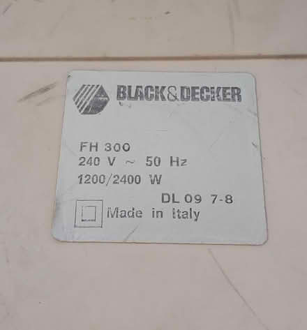 Photo of free Black & Decker fan heater (Caldy Valley CH3) #2