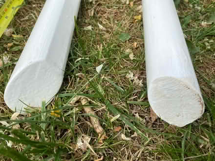 Photo of free Two round wood handrails (OX4 Iffley) #3