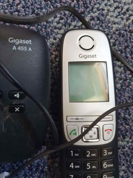 Photo of free Gigaset Single handset with holder (Westhill AB32) #1