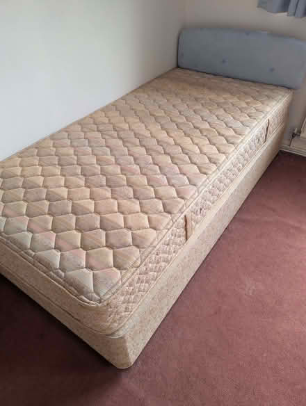 Photo of free Single divan bed (Harlaxton NG32) #1