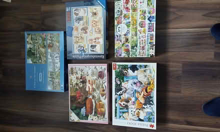 Photo of free 5 jigsaws (wallsend, NE28) #1