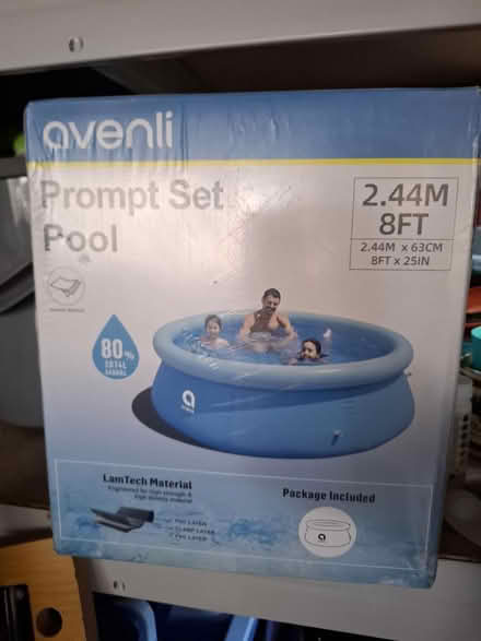 Photo of free 8ft pool (Horsham) #1