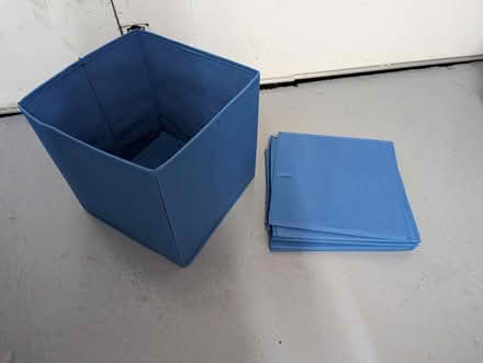 Photo of free Foldable 12 inch storage cubes * 3 (Hockley Heath) #1