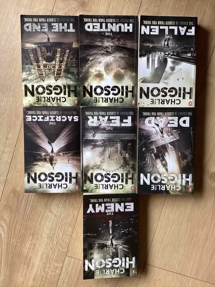 Photo of free The Enemy book series (Longwood HD3) #1