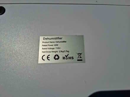 Photo of free New Dehumidifier (Interbay/Queen Anne) #2