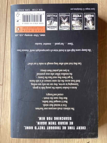 Photo of free The Enemy book series (Longwood HD3) #2