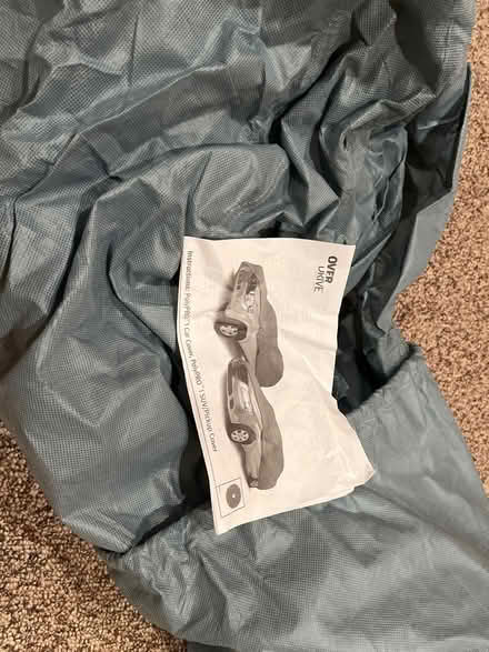 Photo of free Car cover, new (Pasadena, MD near Northeast HS) #1