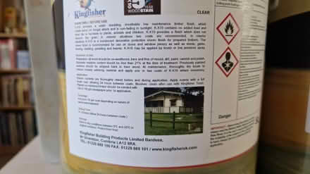 Photo of free Kingfisher KX10 Exterior wood stain (Stotfold SG5) #2