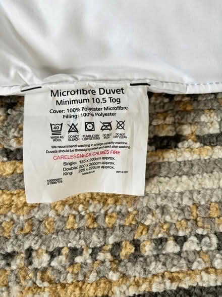 Photo of free King size Duvet (Morecambe) #2