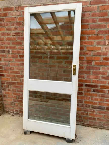 Photo of free Hardwood glazed external door (OX4 Iffley) #1