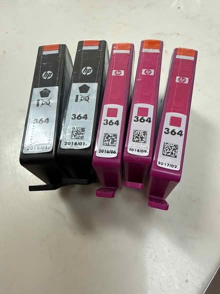 Photo of free HP364 new unopened cartridges (W13) #1