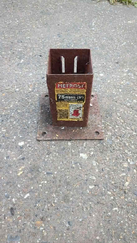 Photo of free Srcew down support for fence post (Great Yarmouth NR30) #1