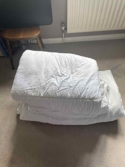 Photo of free 1 double duvet(10.5tog) (Northlands Wood) #1
