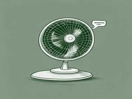 Photo of Non-working Desk/Stand Fan, 12" (West Oxfordshire OX28) #1