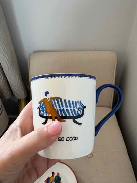 Photo of free Kit hemp Mug and four small plates (Potters Bar EN6) #3
