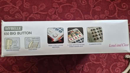 Photo of free Corded telephone with big buttons and increased volume. (Tower Gardens Estate N17) #4