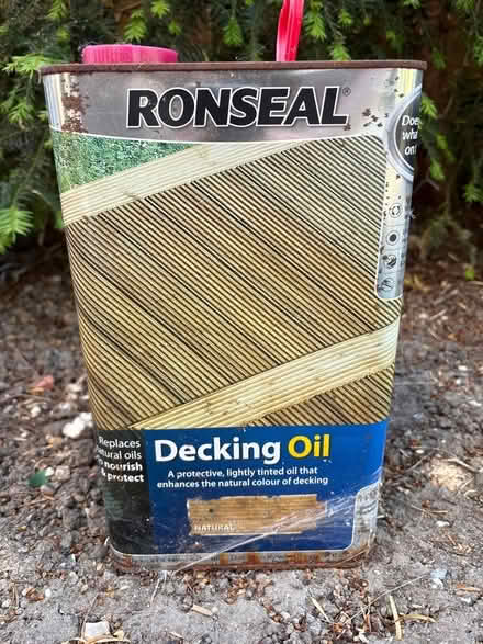 Photo of free Ronseal decking oil (Rushmere St Andrew IP4) #1