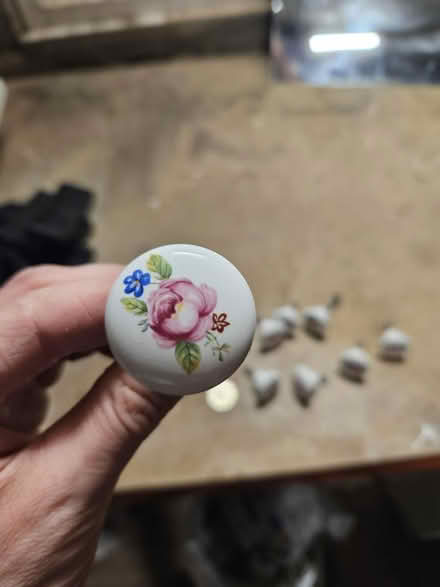 Photo of free Flower cupboard handles x8 (Kidlington OX5) #2