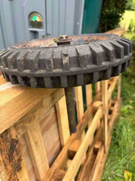 Photo of 2 Decent Medium-Sized Trolley Type Wheels (Priston CP BA2) #2
