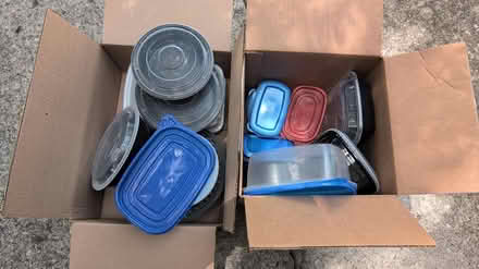 Photo of free Plastic food containers (NW Gainesville) #1