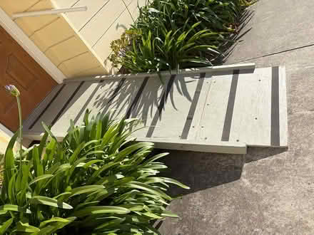 Photo of free RAMP for using wheelchairs/walkers (Mary and Homestead, Sunnyvale) #2