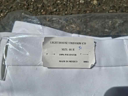 Photo of free White polyester pants (Interbay/Queen Anne) #2