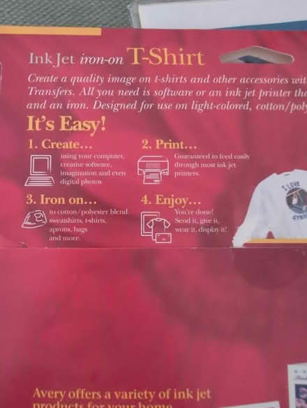 Photo of free Inkjet T shirt transfer (Headington OX3) #1