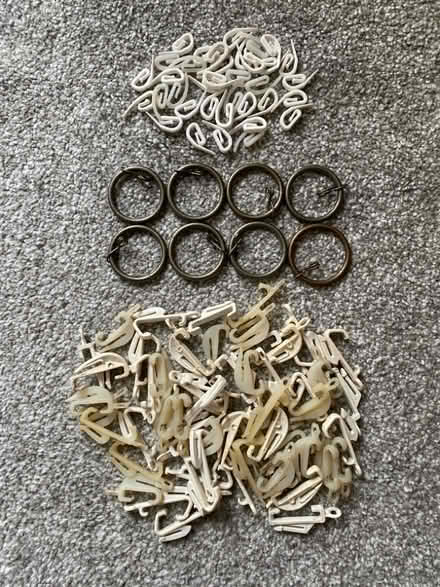 Photo of free Curtain hooks and glides (Whinfield DL1) #1