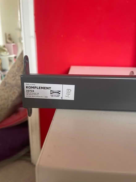 Photo of free IKEA clothes rail for Komplement (Northlands Wood) #1