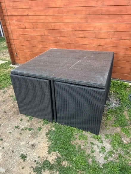 Photo of free Ratan Table and chairs patio set (Letchworth SG6) #2