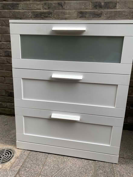 Photo of free White cabinet with drawers (SE10) #2